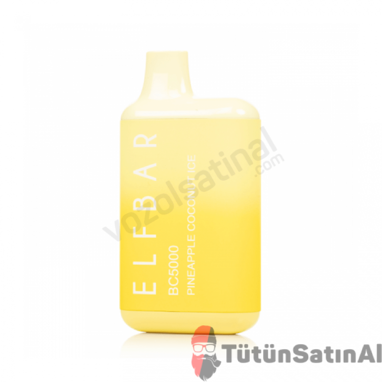 Elf Bar BC5000 Pineapple Coconut ice 1 Elf Bar BC5000 Pineapple Coconut ice