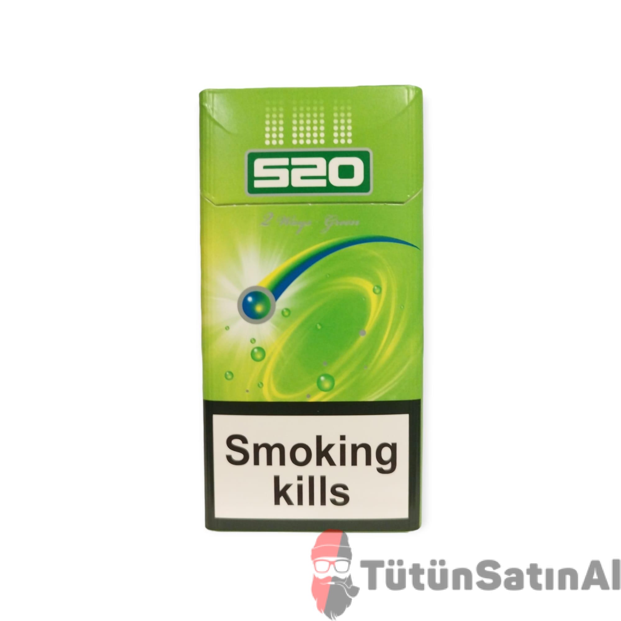 TTL 520 Elma Mentollü Kalpli Sigara 1 TTL 520 Elma Mentollü Kalpli Sigara