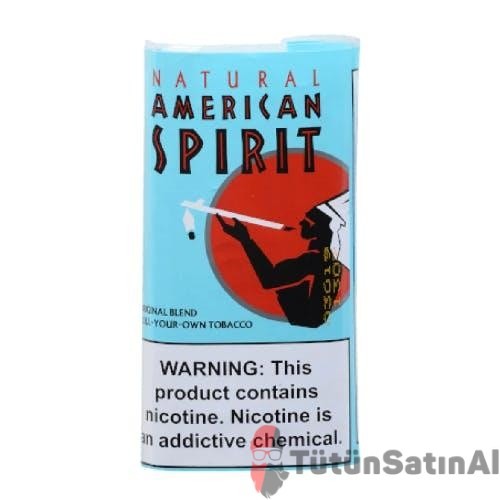 American Spirit Blue 30gr İthal Tütün (KURU ÜRÜN) 1 American Spirit Blue