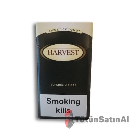 Harvest Superslim Sweet Coconut (Hindistan Cevizi) İthal Sigara 1 Harvest Superslim Sweet Coconut (Hindistan Cevizi) İthal Sigara