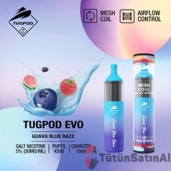Tugboat Evo 4500 Puffs - Guava Blue Razz