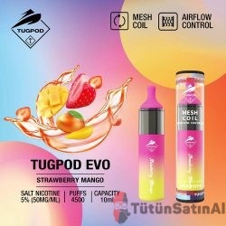 Tugboat Evo 4500 PUFFS - Strawberry Mango Çilekli Mango