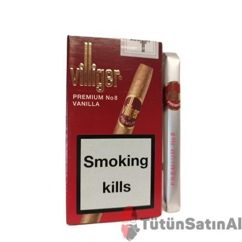 Villiger Premium No 8 Vanilla İthal Puro 1 Villiger Premium No 8 Vanilla İthal Puro