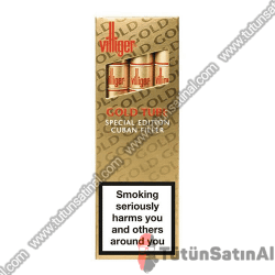 Villiger Gold Tube (Special Edition Cuban Filler) 3'lü
