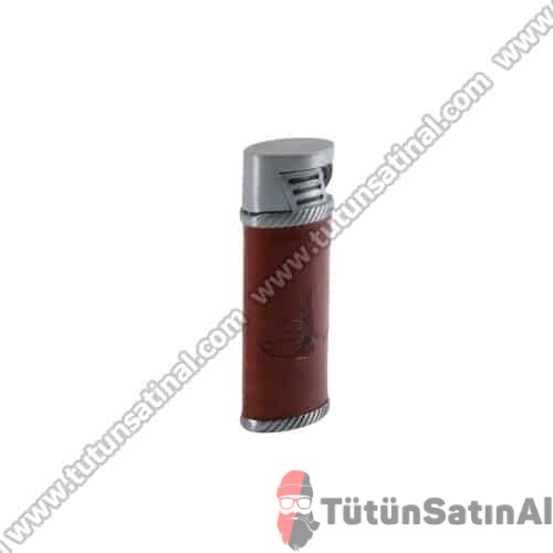 Zenit Kahverengi Osmanlı Tuğralı Puro Çakmağı 1 Zenit Kahverengi Osmanlı Tuğralı Puro Çakmağı