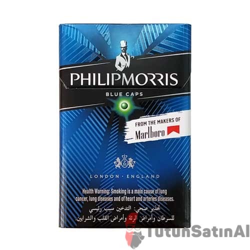 Philip Morris Blue Caps Slim Sigara (Mentol) Mentollü sigara Satın al 1 Philip Morris Blue Caps Slim Sigara (Mentol) Mentollü sigara Satın al