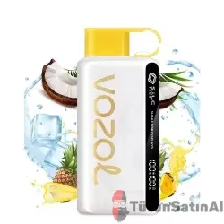 Vozol STAR 12000 PİNEAPPLE COCONUT İCE (BUZLU ANANASLI COCONUT)