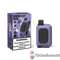 InstaBar WT15000 Sakura Grape Rechargeable Disposable Device