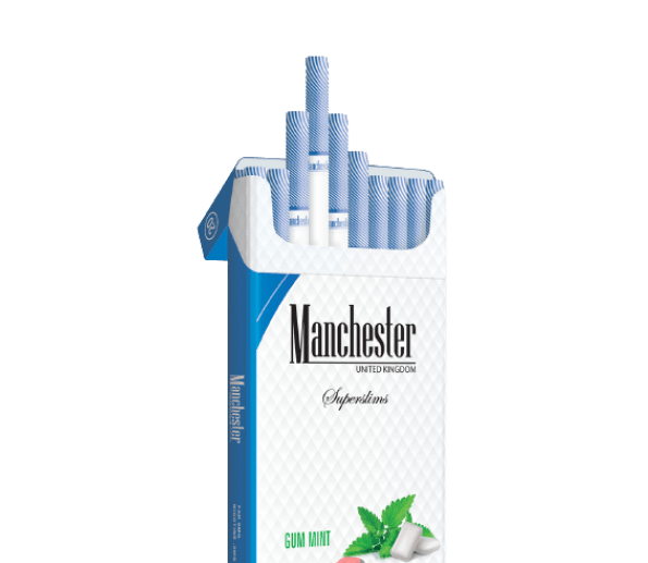 Manchester Superslims Gum mint – Naneli sakız Aromalı ithal Sigara 1 Manchester Superslims Gum mint – Naneli sakız Aromalı ithal Sigara