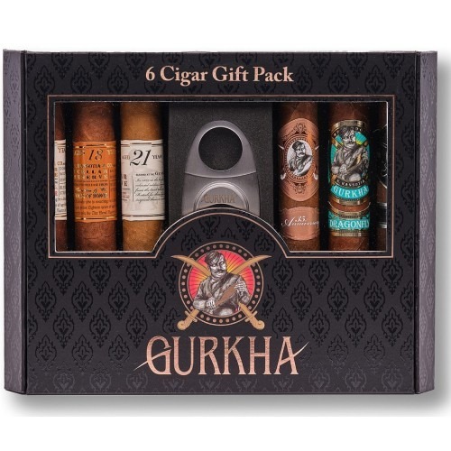 Gurkha 6 Cigar Gift Pack Limited Edition Exclusive Collection 1 Gurkha 6 Cigar Gift Pack Limited Edition