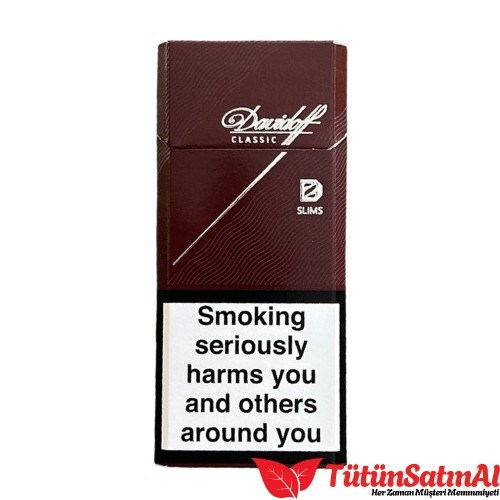 Davidoff Classic Slims Duty Free İthal Sigara 1 Davidoff Classic Slims Duty Free İthal Sigara