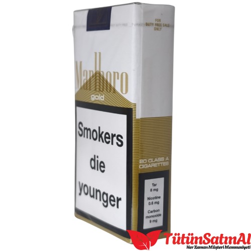 Marlboro Gold 100's Uzun İthal Sigara – Freeshop 2 Marlboro Gold 100's Uzun İthal Sigara – Freeshop - Görsel 2