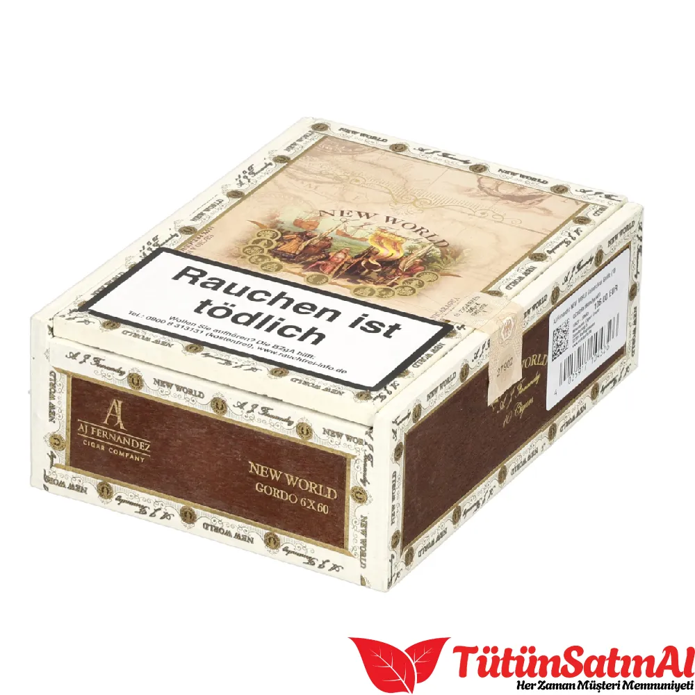 Aj Fernandez New World Connecticut Gordo 10's Puro 2 Aj Fernandez New World Connecticut Gordo 10's Puro - Görsel 2