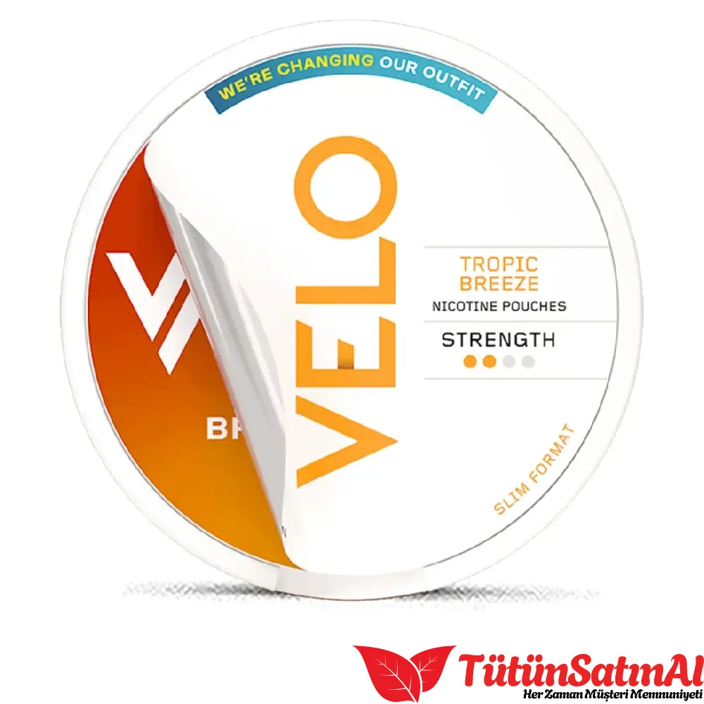 Velo Nikotin Sakızı - Tropic Breeze 1 Velo Nikotin Sakızı - Tropic Breeze